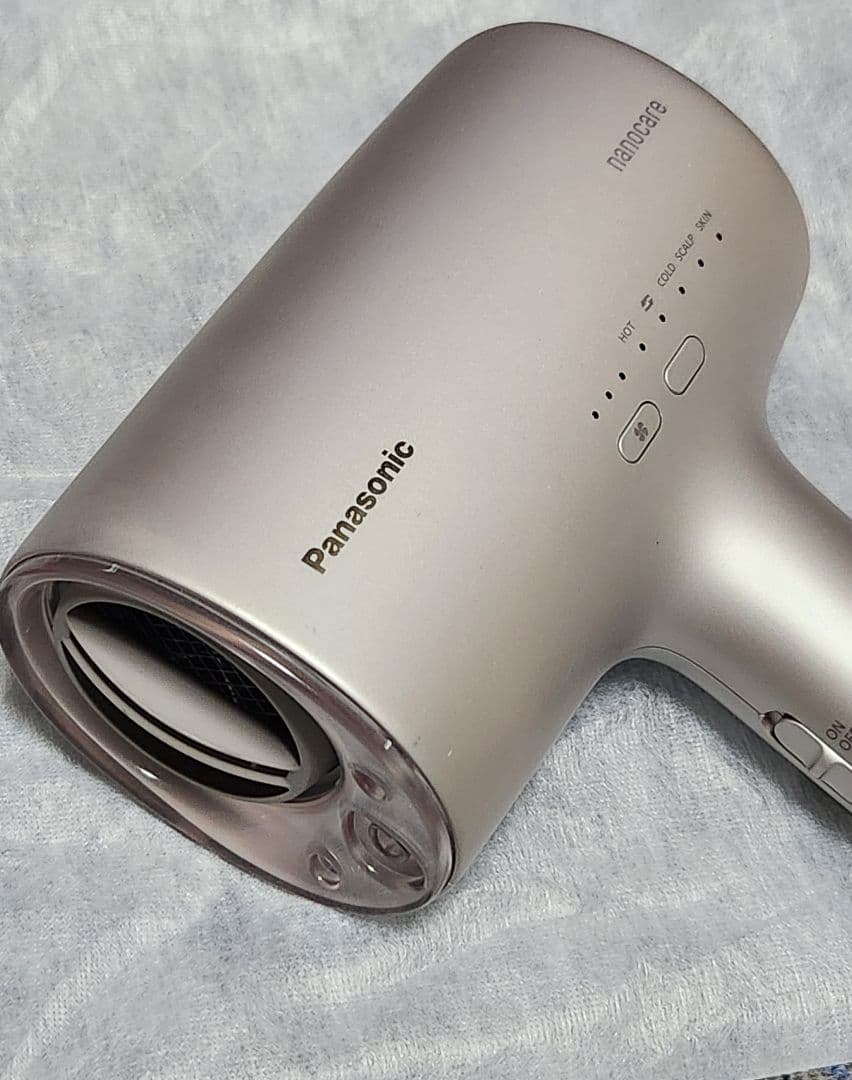 ジャンク品PanasonicヘアドライヤーナノケアラベンダーピンクDH-NAOJ