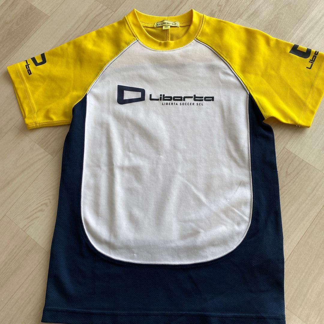 Liberta リベルタ サッカー 130 ユニフォーム Tシャツ 上 - メルカリ