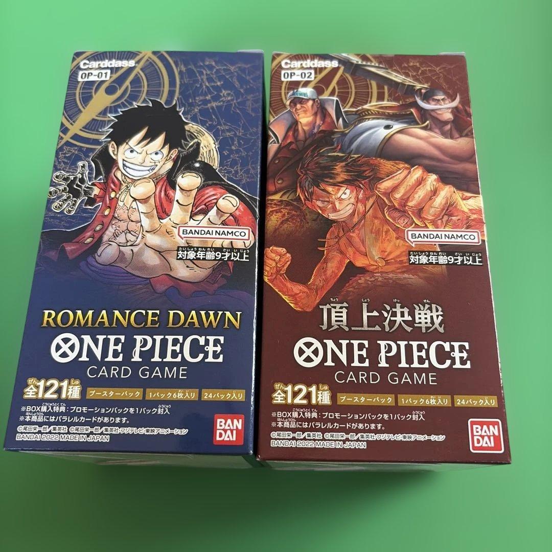 ONE PIECE カードゲーム 頂上決戦 & ROMANCE DAWN セット - メルカリ