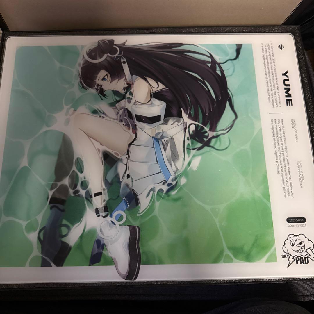 マウス・トラックボール SKYPAD 3.0 (SP03) XL YUME WALLHACK SKYPAD 3.0 XL SHINY YUME DAICHI SP003 Glass Gaming Mouse