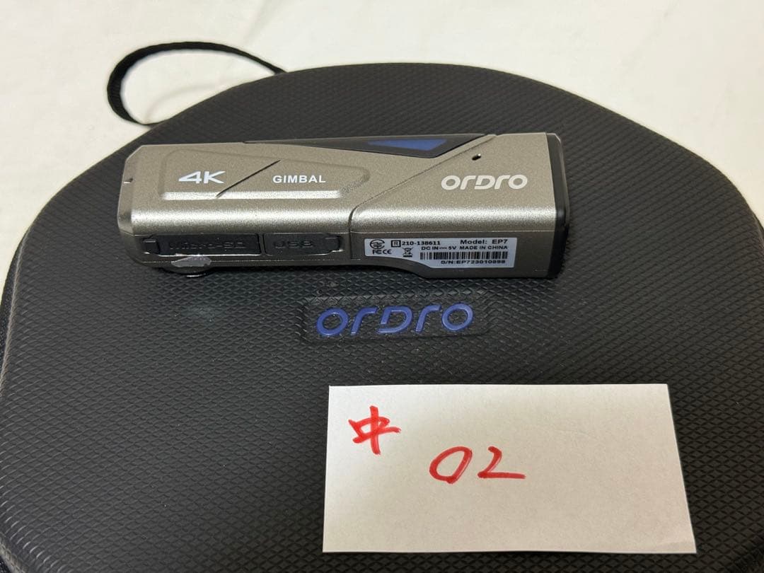 ordro EP7 GIMBAL ビデオカメラ ウェアラブル式 02 Amazon.com : ORDRO EP7 4K Video Camera, Head Mounted Camera Vlog