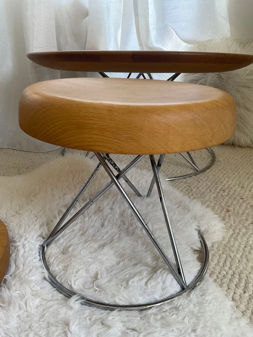 柳宗理　紋次郎　チェア　⑤ 柳宗理 sori yanagi 紋次郎スツール YD610 [ チェア 椅子 いす イス