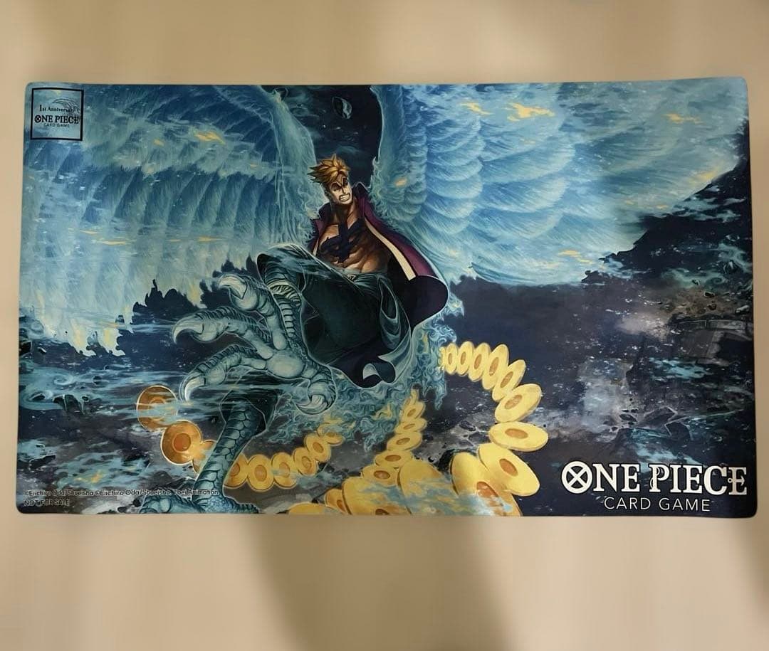 ワンピースカード マルコ プレイマット 韓国限定 JUDGE ジャッジ 新品未使用】ワンピースカード マルコ 希少 韓国限定 プレイマット