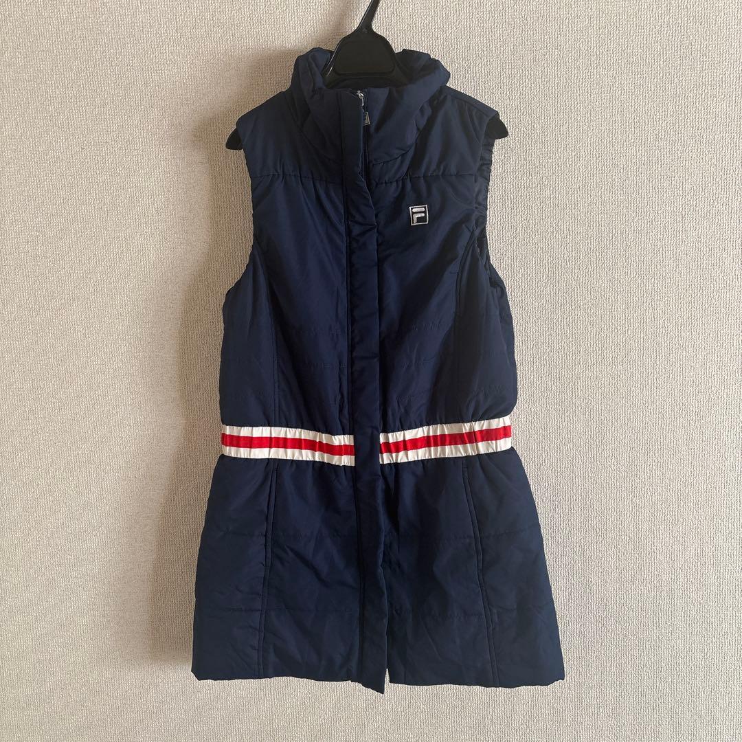 最終値下げ！FILA テニス ゴルフ 防寒ワンピース - メルカリ
