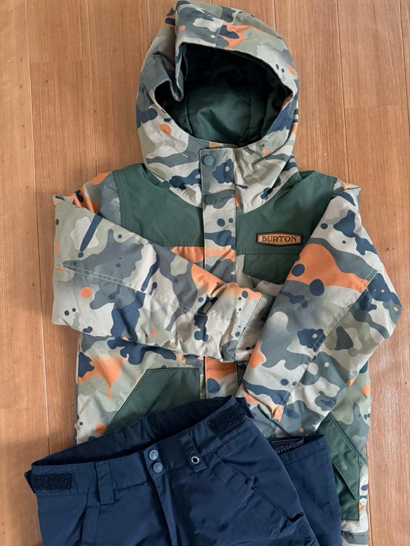 Burton バートン　カモフラージュ柄ウェア上下セット 2026年最新】迷彩 ウェア burtonの人気アイテム - メルカリ
