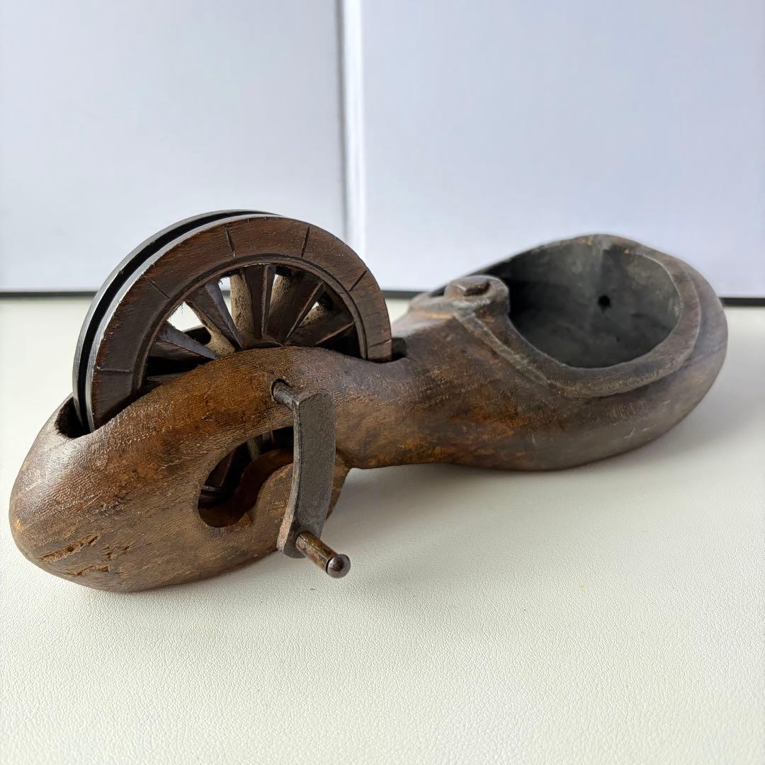 アンティーク 木製 墨壺 墨つぼ 骨董品 - メルカリ