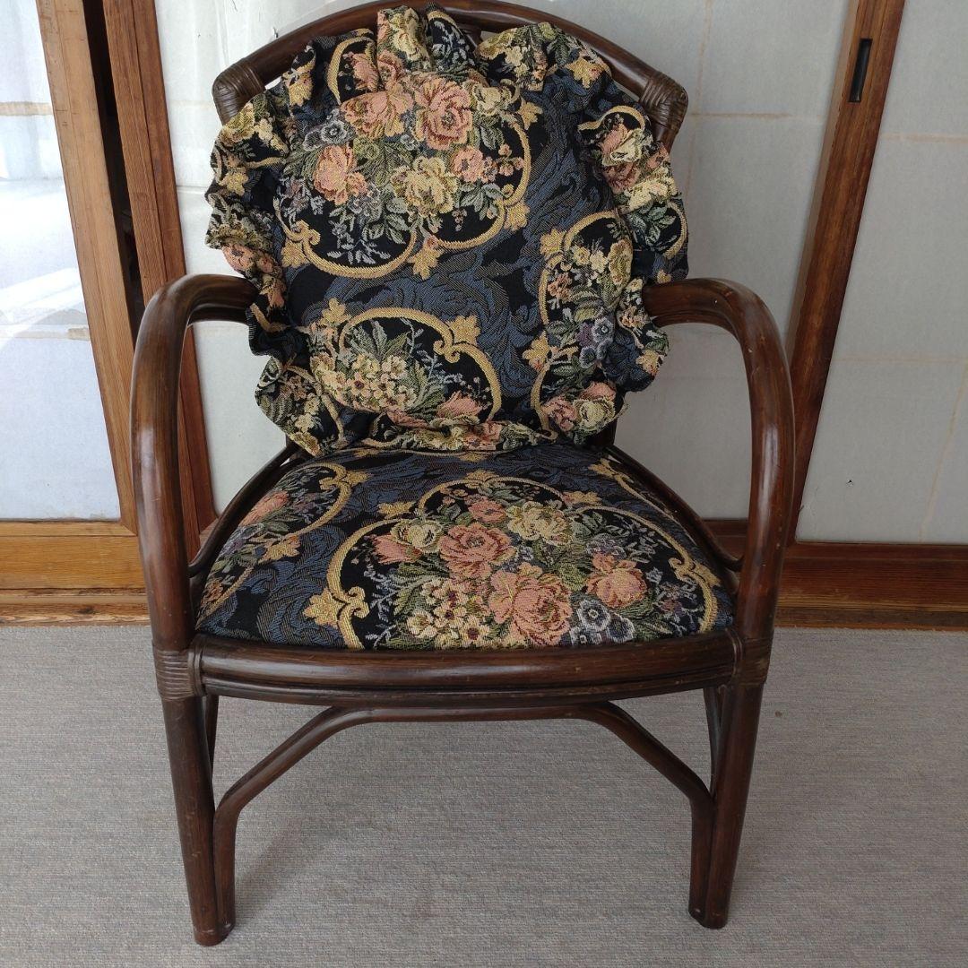 マルニ maruni ラタン 椅子 チェア ガーデン コーヒー アンティーク