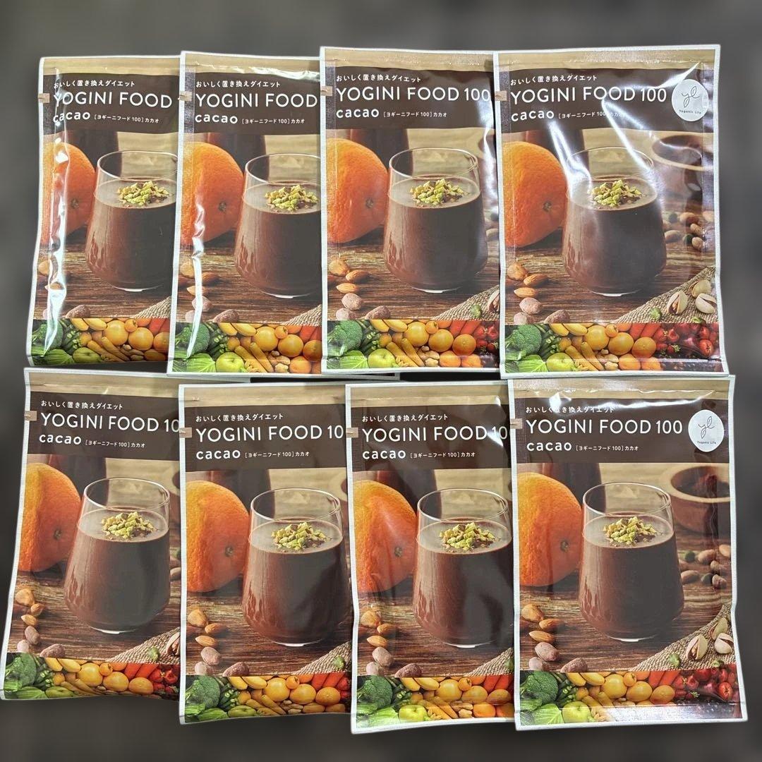 YOGINI FOOD 100 cacao 8袋 - メルカリ