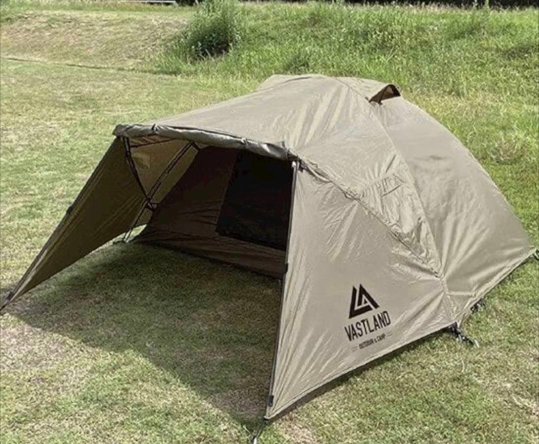 VASTLAND(ヴァストランド) ドーム型ツーリングテント ソロ 1~2人用