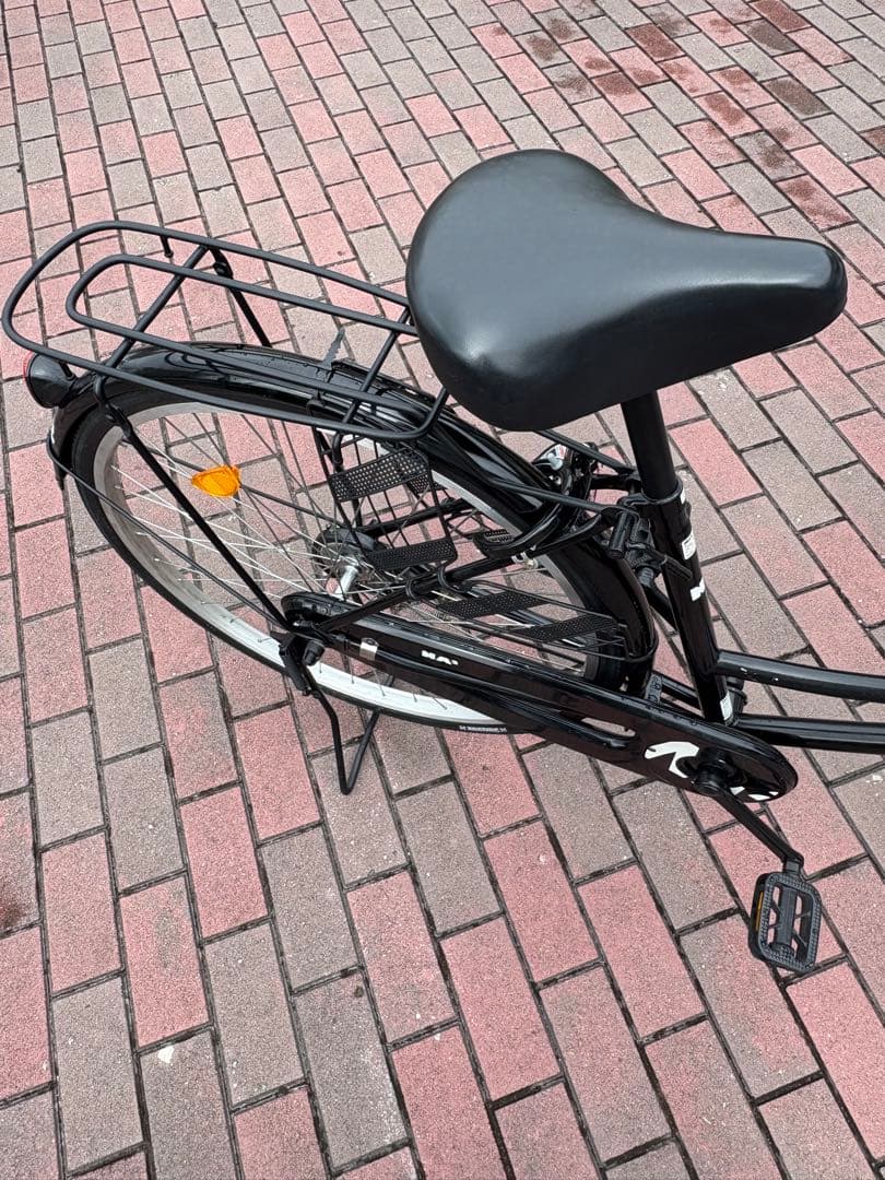 大型前籠付き、黒シティーサイクル(26㌅)関西圏なら？個人配達致します。(