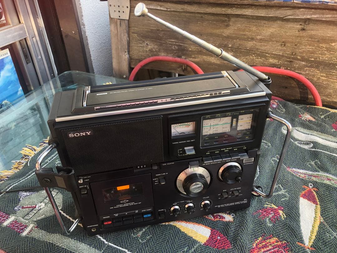 SONY スカイセンサー BCL CF–5950 AM/FM/CF 昭和レトロ - メルカリ