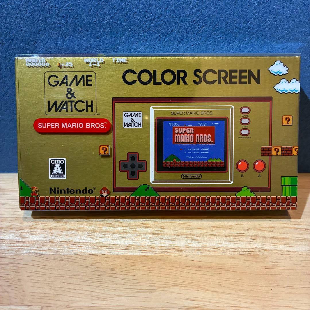 ゲームウォッチ スーパーマリオブラザーズ 新品未開封品 - メルカリ
