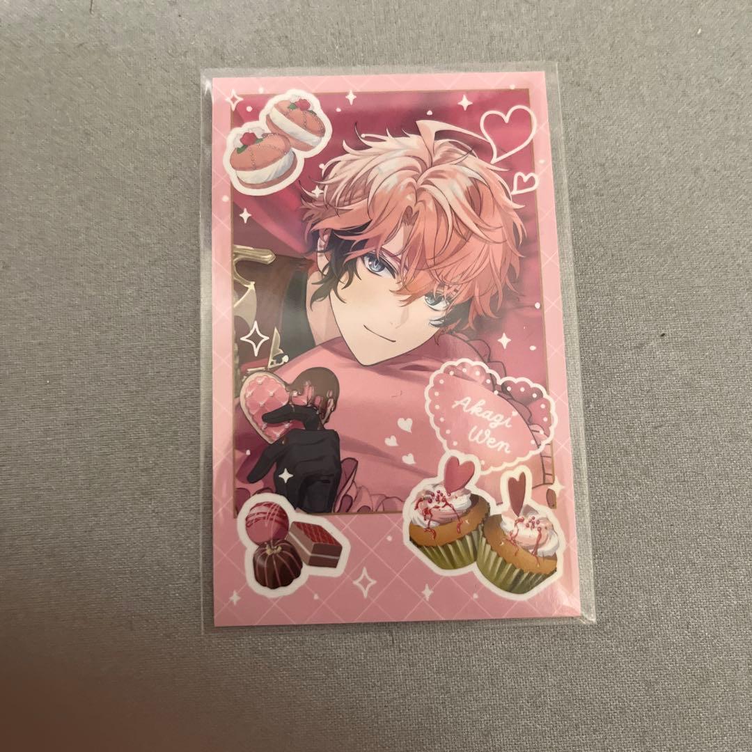 赤城ウェン Melty Valentine チェキ風カード にじさんじ - メルカリ