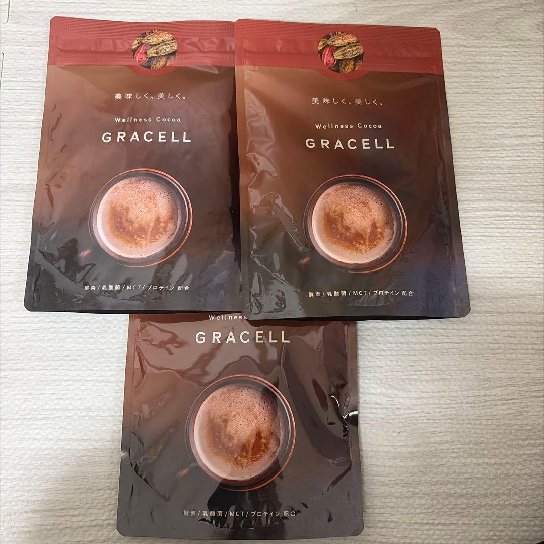 GRACELL ウェルネスココア 3袋セット - メルカリ