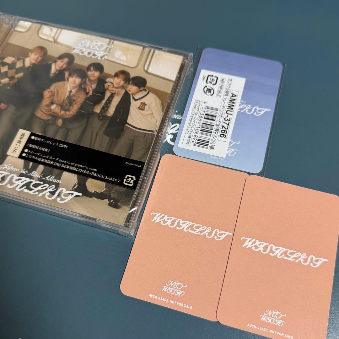 NCT WISH WISHLIST 通常盤 CD トレカ ユウシ セット - メルカリ