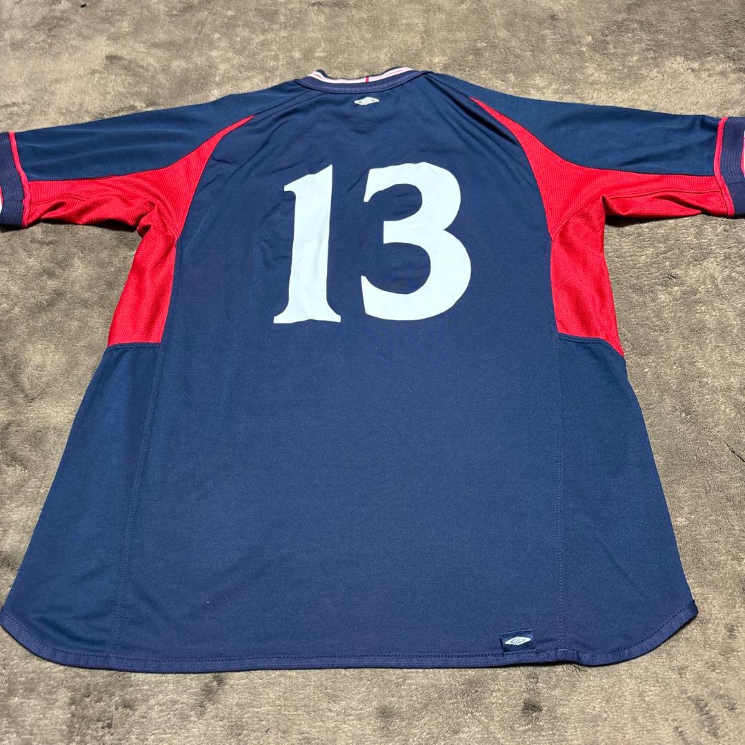 イングランド代表 2002-2004 リバーシブル ユニフォーム アンブロ 13