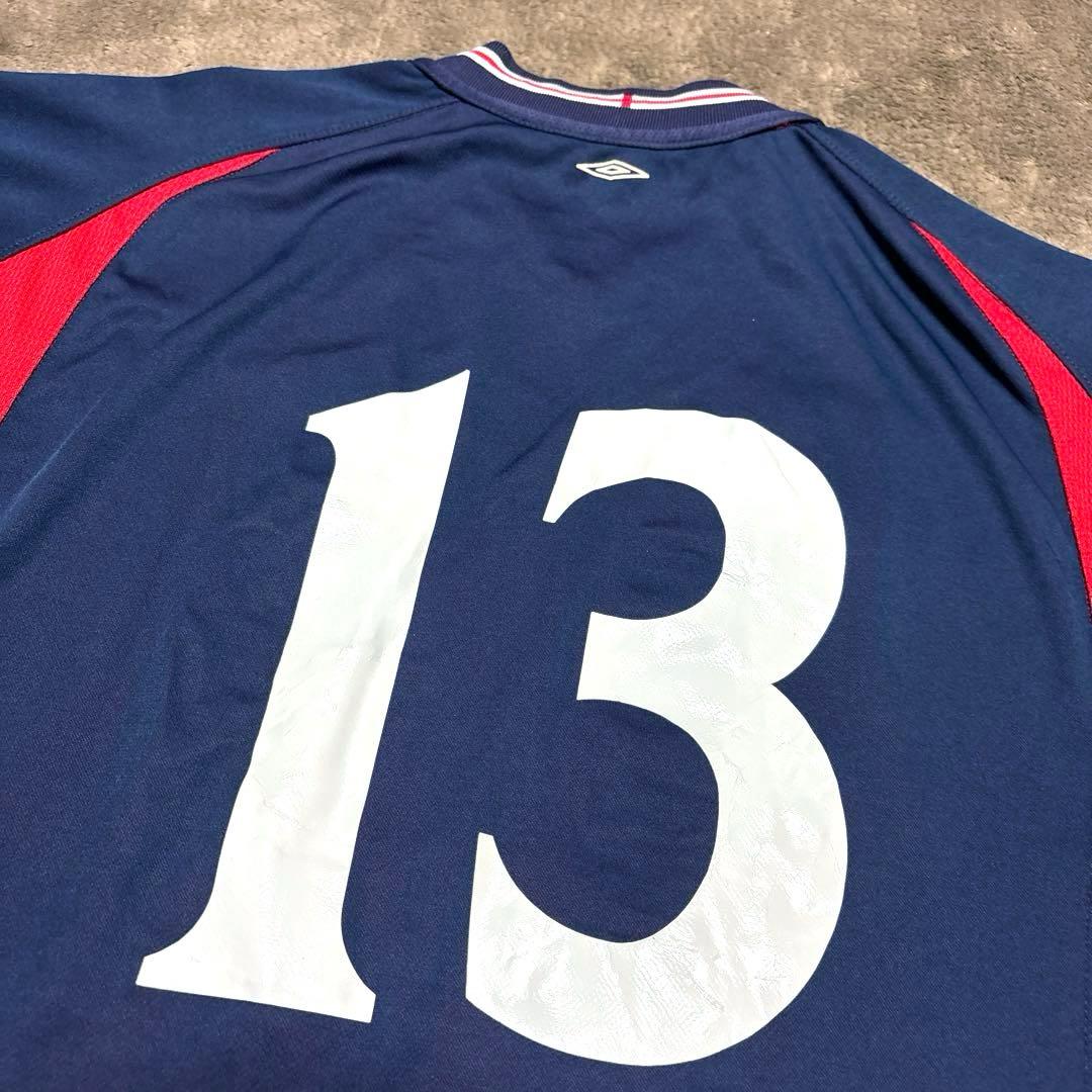 イングランド代表 2002-2004 リバーシブル ユニフォーム アンブロ 13