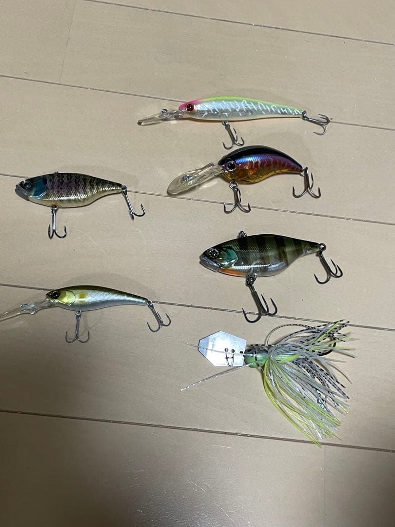 ルアーセットダウズビドーTN80 65FT ワイルドハンチソウルシャッド