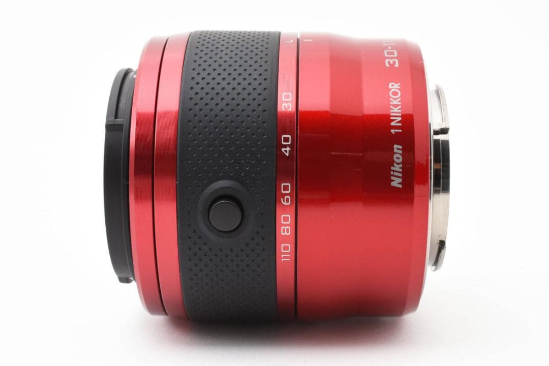 Nikon 1 30-110mm f3.8-5.6 VR ED IFレンズレッド
