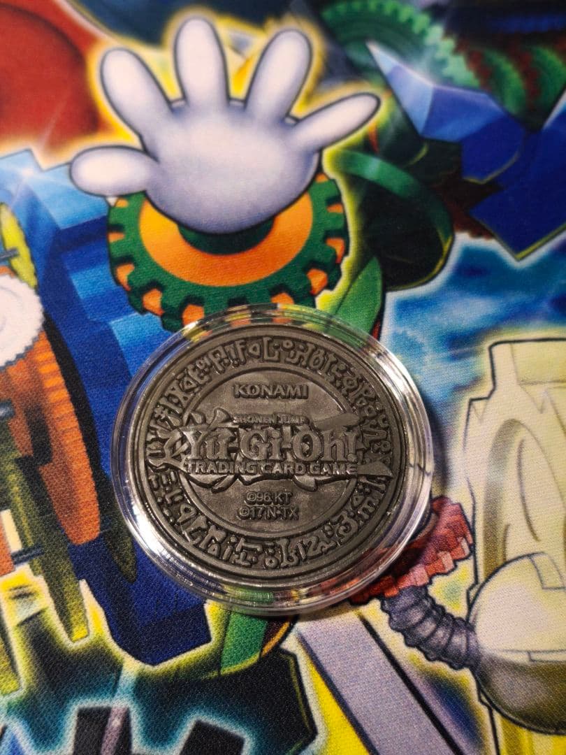 遊戯王 公式 ブラックマジシャンガール YCS 銀 コイン 海外限定 英語版