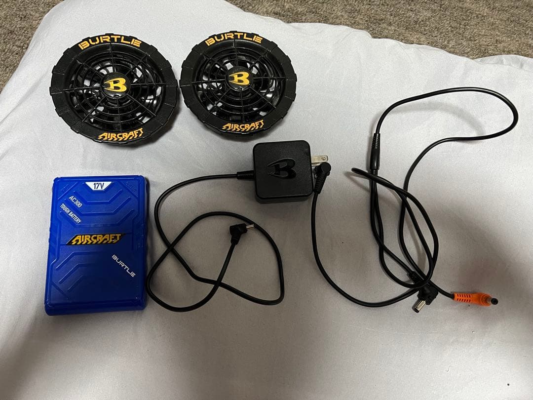 バートル空調セット　17ボルト 在庫限り】バートル AC300/AC311 エアークラフト専用17Vバッテリー