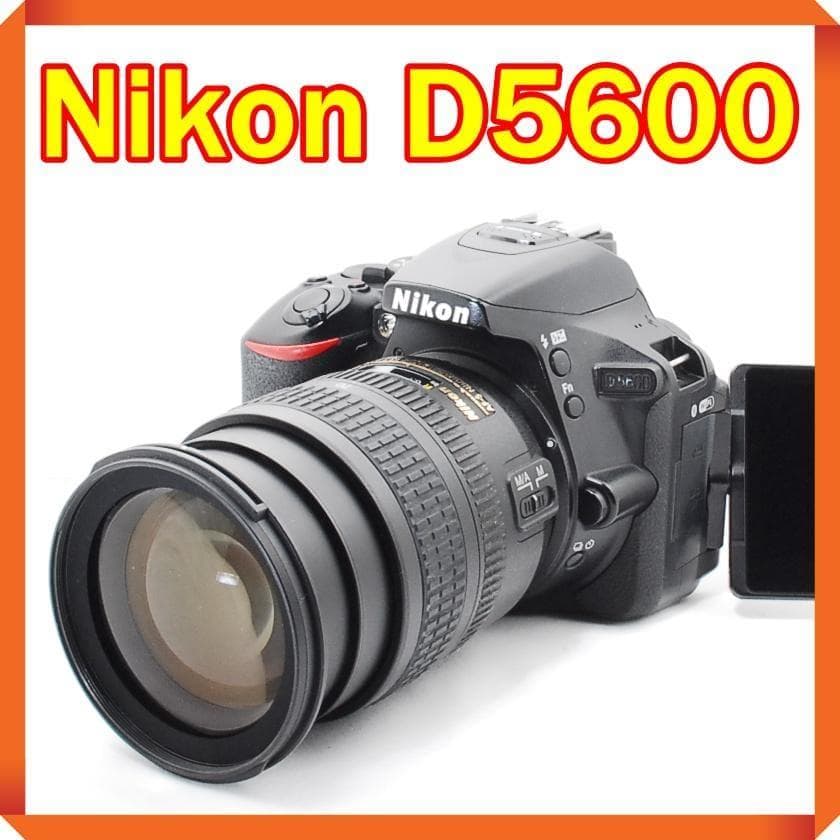 Nikon D5600 一眼レフカメラ スマホ転送 シングルレンズセット - メルカリ