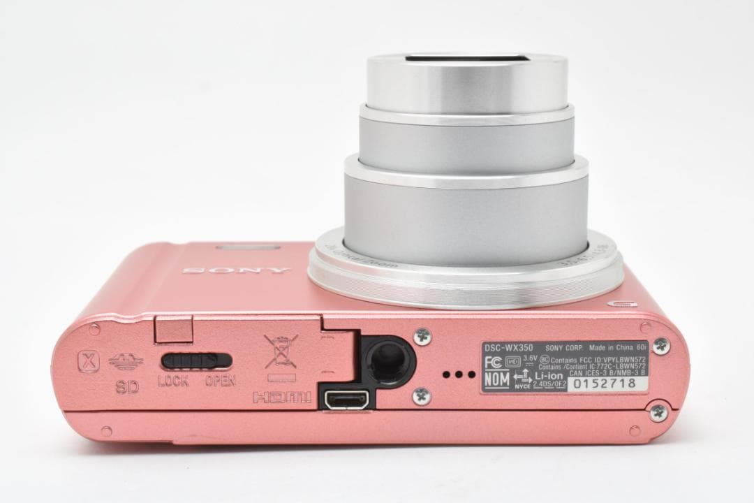 □ 美品 □ ソニー SONY Cyber-shot DSC-WX350 ピンク - メルカリ