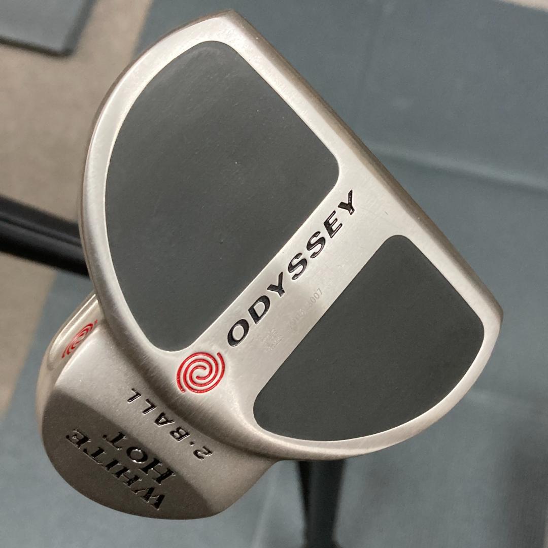 新品 WHITE HOT 2-BALL プロ仕様 ツアーフィル ビンテージ 極希少】33インチ ツアーフィル オデッセイ ホワイトホット 2ボール