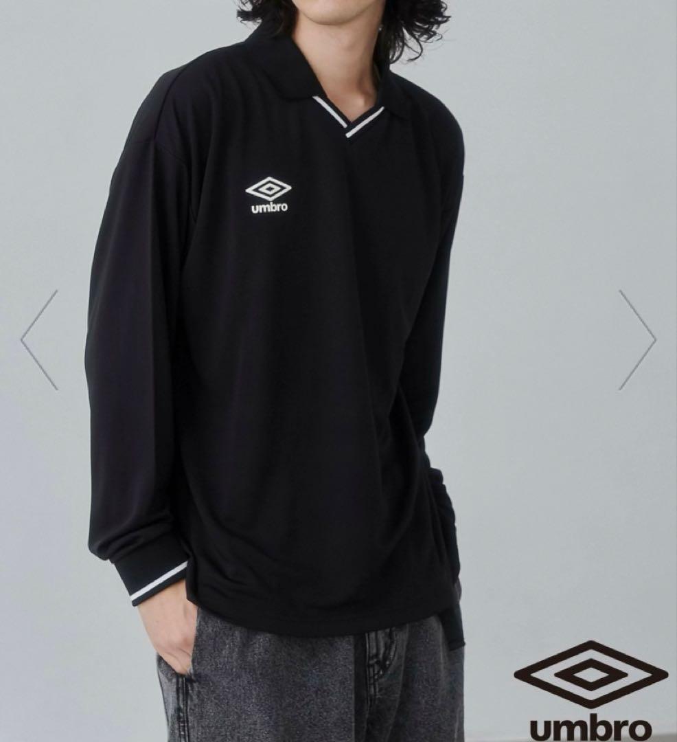 美品 umbro 別注ストリートゲームシャツ coen Lサイズ ブラック - メルカリ