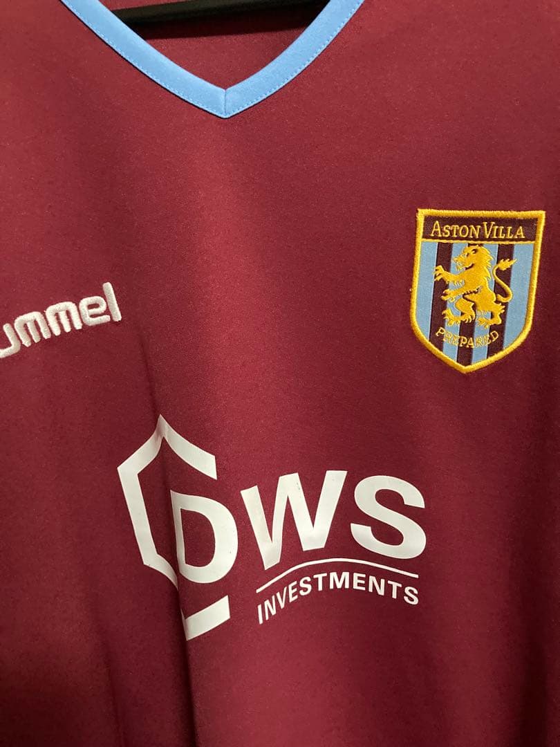 ヒュンメル アストンビラ 長袖ユニホーム US Lサイズ 未使用品 - メルカリ