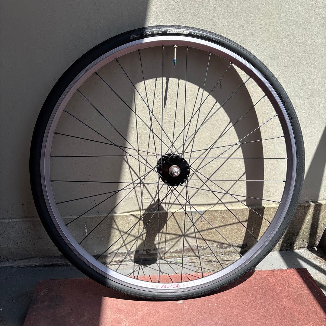 philwood velocity ピスト　ホイール VELOCITY×PHILWOOD* quill track wheel rear (all black) - BLUE LUG