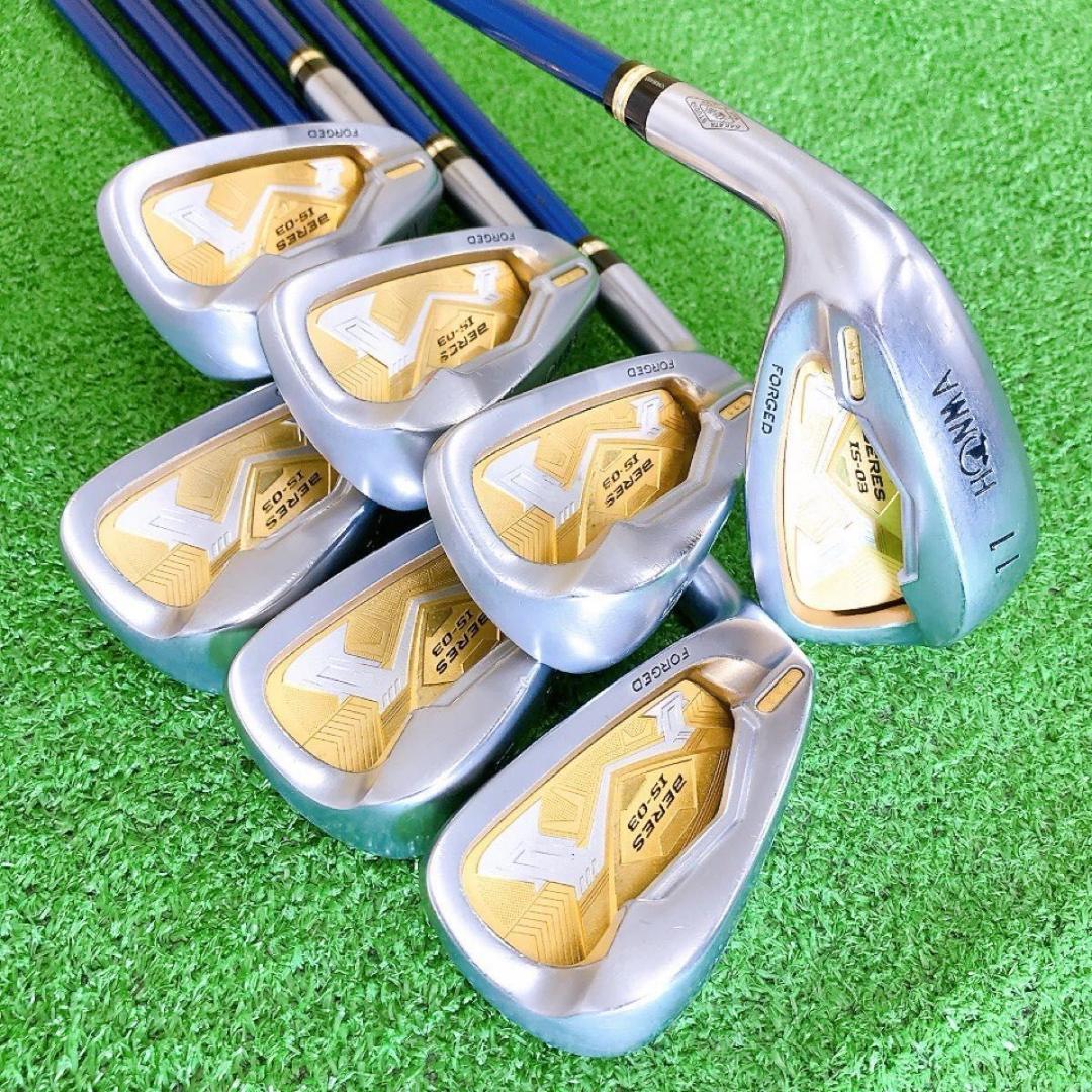 セ71☆左利き レフティ HONMA BERES IS-03 7本アイアンセット - メルカリ