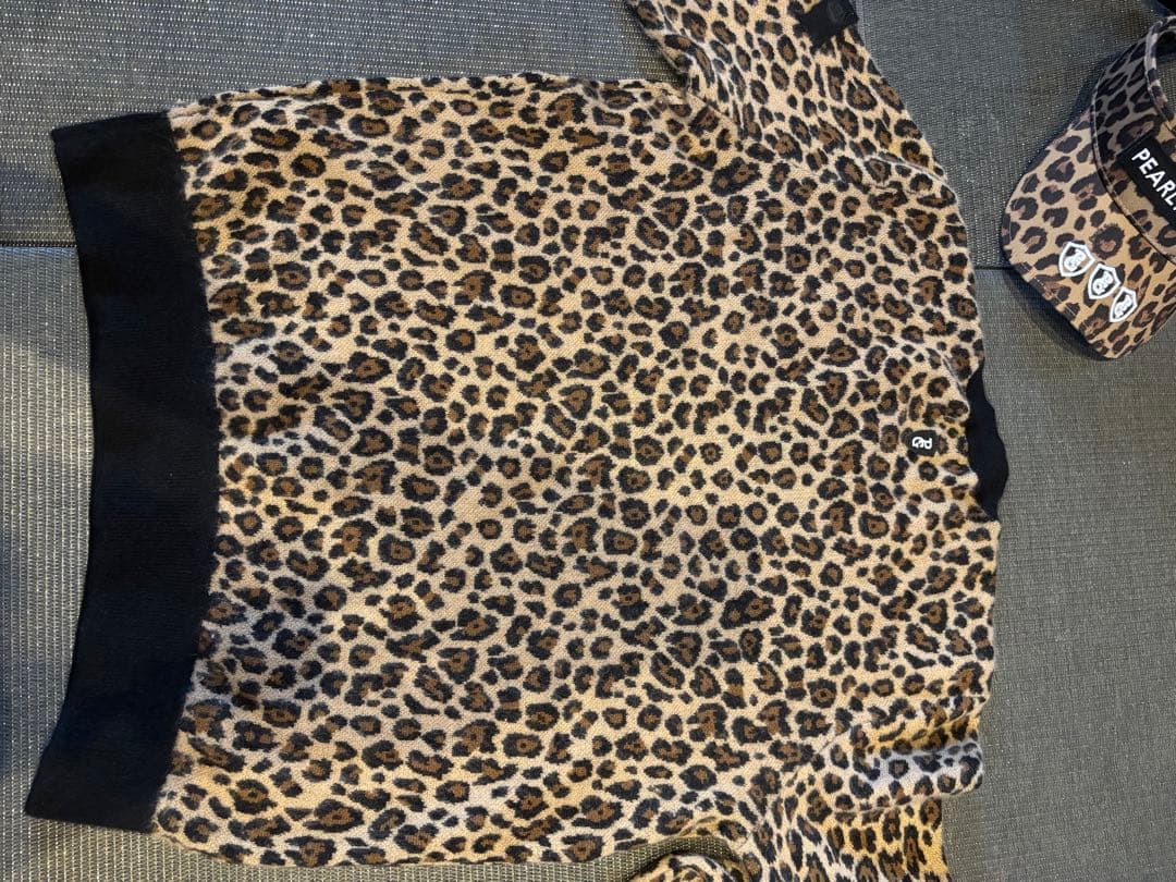パーリーゲイツ♡ヒョウ柄セーター&バイザー - メルカリ