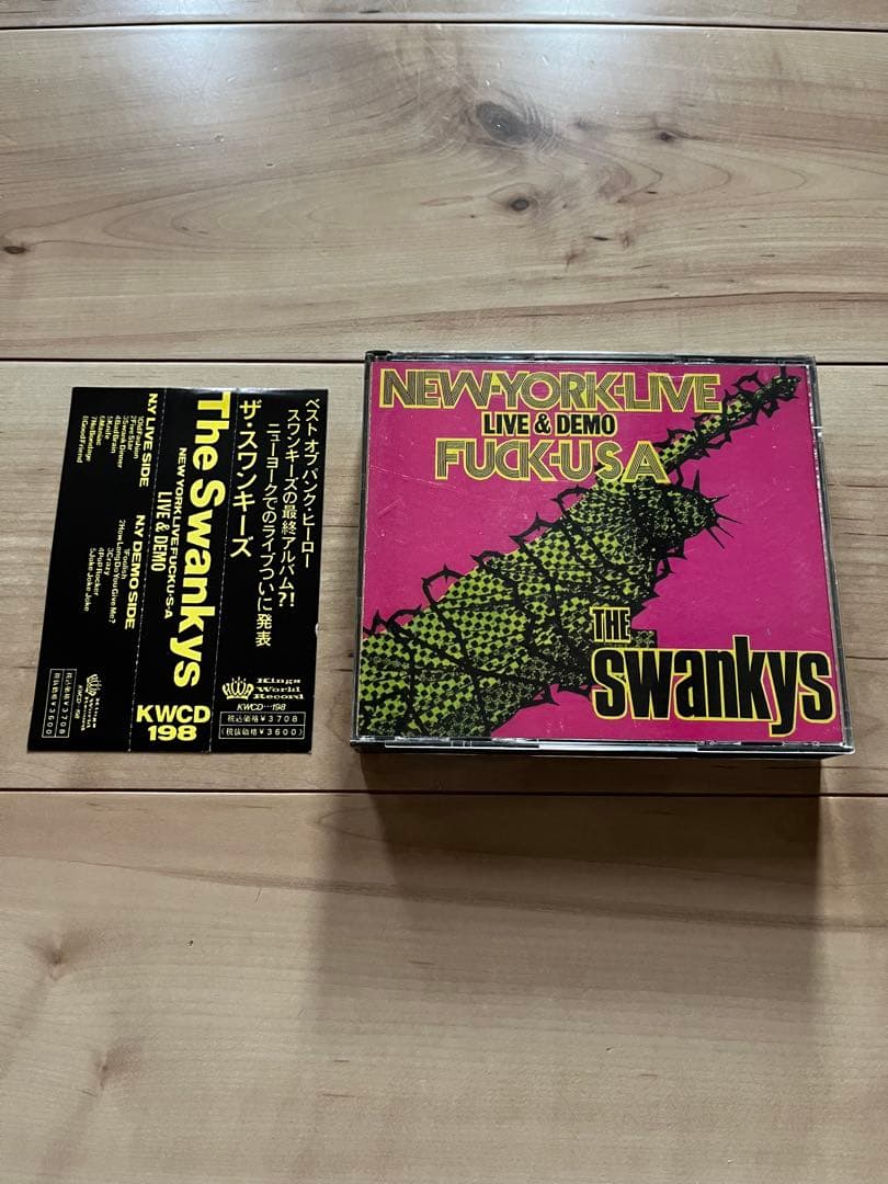 邦楽 The Swankys / NEW YORK LIVE FUCK U.S.A