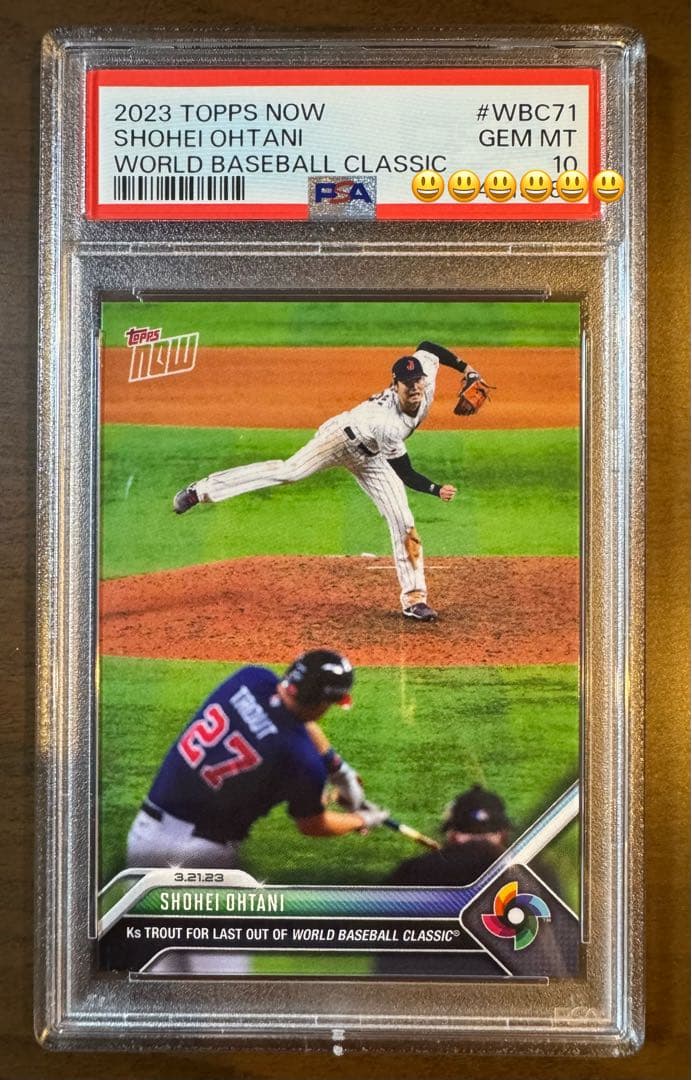 高騰中！】大谷翔平 WBC カード 2023 【PSA10】 - メルカリ