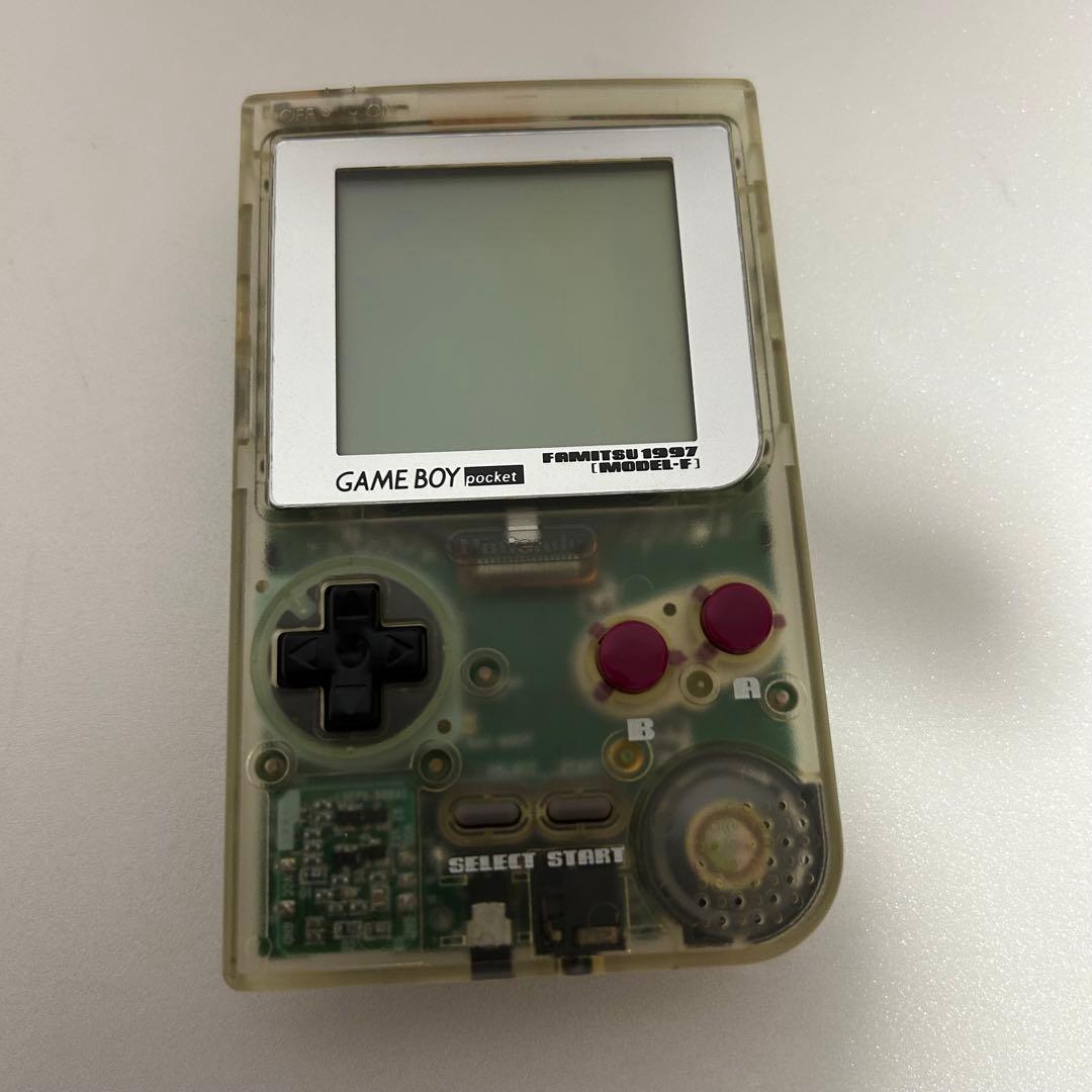 極美品‼️ ゲームボーイポケット ファミ通限定モデル スケルトンカラー