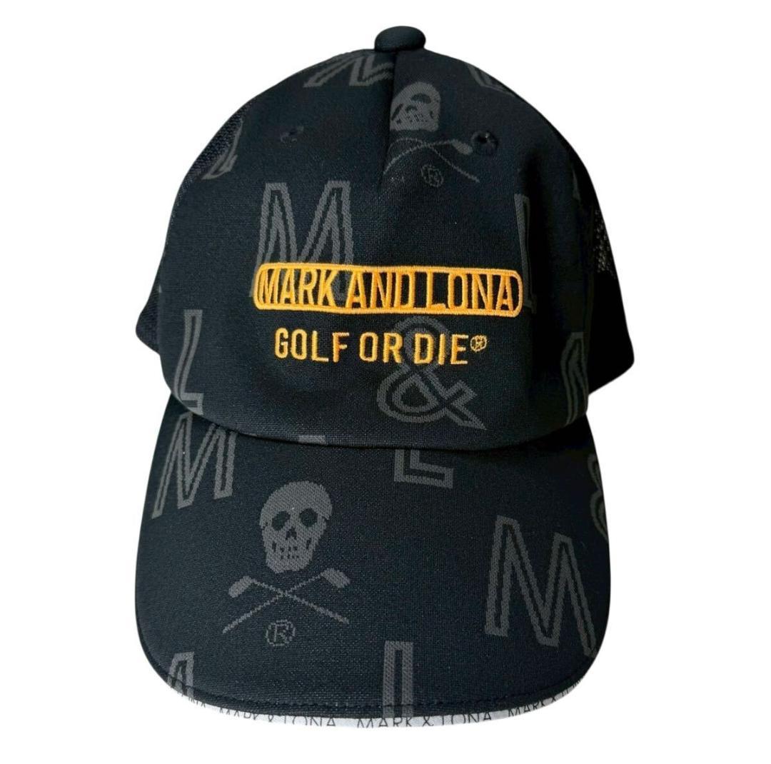 未使用品 マークアンドロナ ロゴ刺繍 メッシュキャップ ブラック/スカル 楽天市場】マークアンドロナ キャップの通販