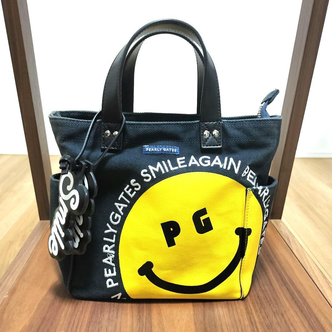 パーリーゲイツ カートバッグ ラウンドバックニコちゃん SMILE AGAIN