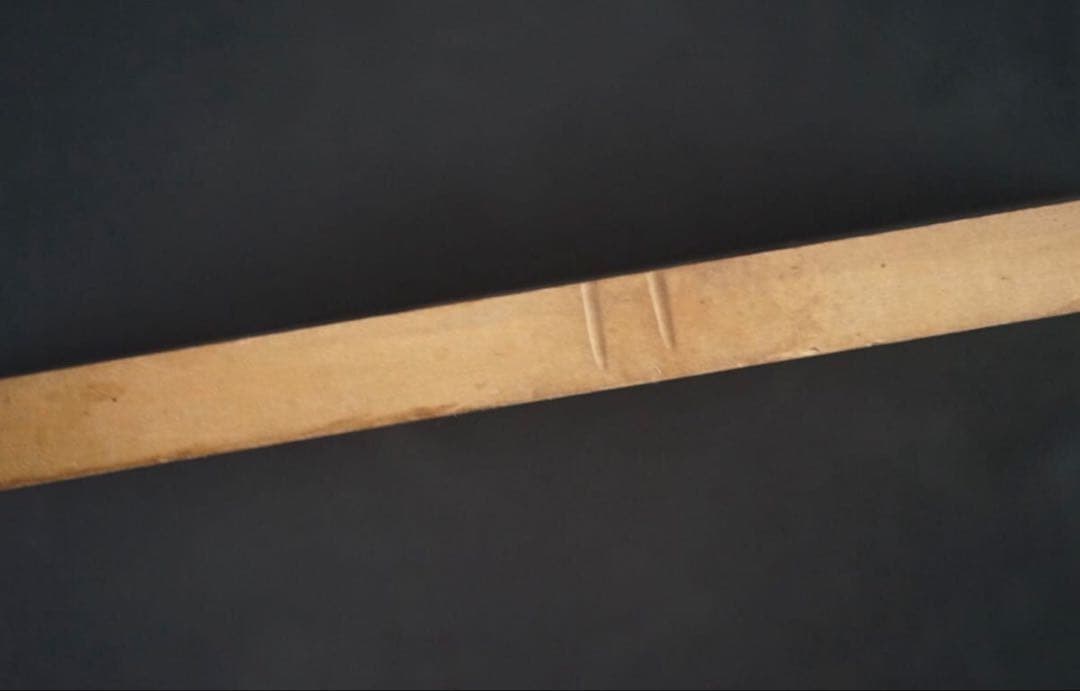 菓子型 特大型の鯛 タイ 39.2×18.3cm 和菓子 古道具アンティーク木彫