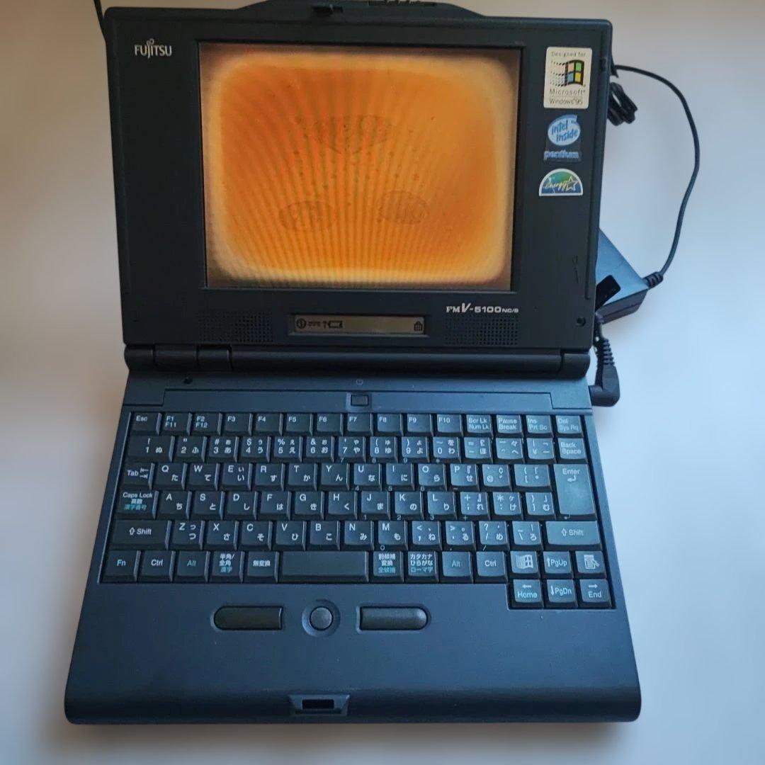 日本製）ジャンク品 富士通のノートパソコン、FMV-5100NC/S - メルカリ