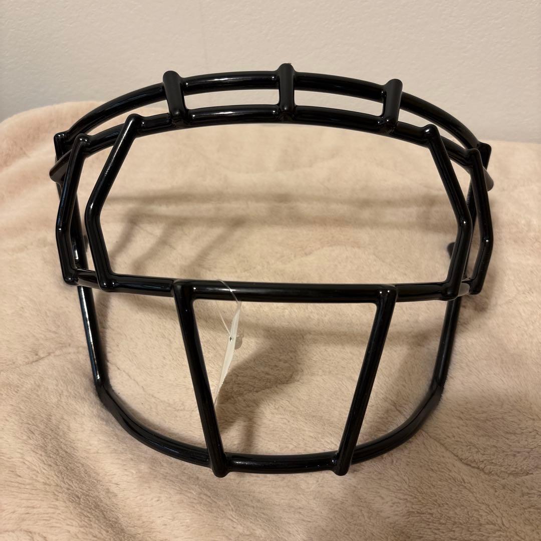 アメリカンフットボール ブラック フェイスガードF7 EGOP IV BLACK シャット フェイスガード F7用 レガシー F7-EGOP-NB-VC│アメフト用品