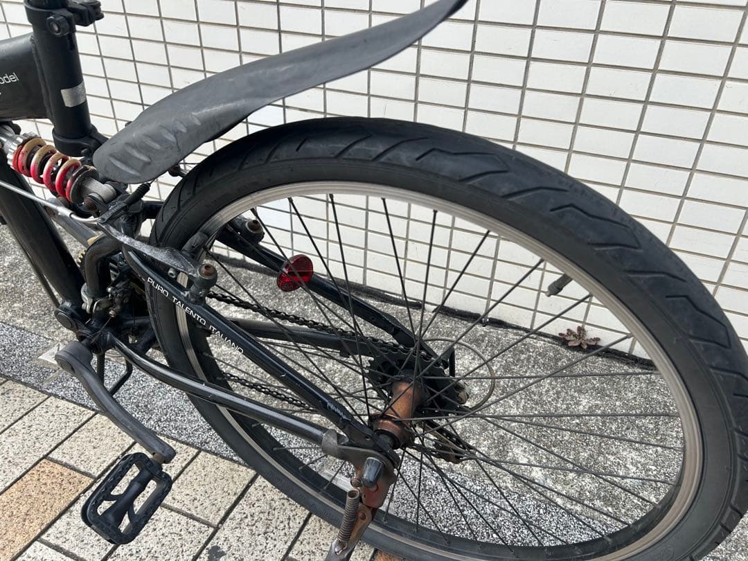 兵庫県神戸市より！ランボルギーニ 26型 アルミ 440mm 折り畳み自転車