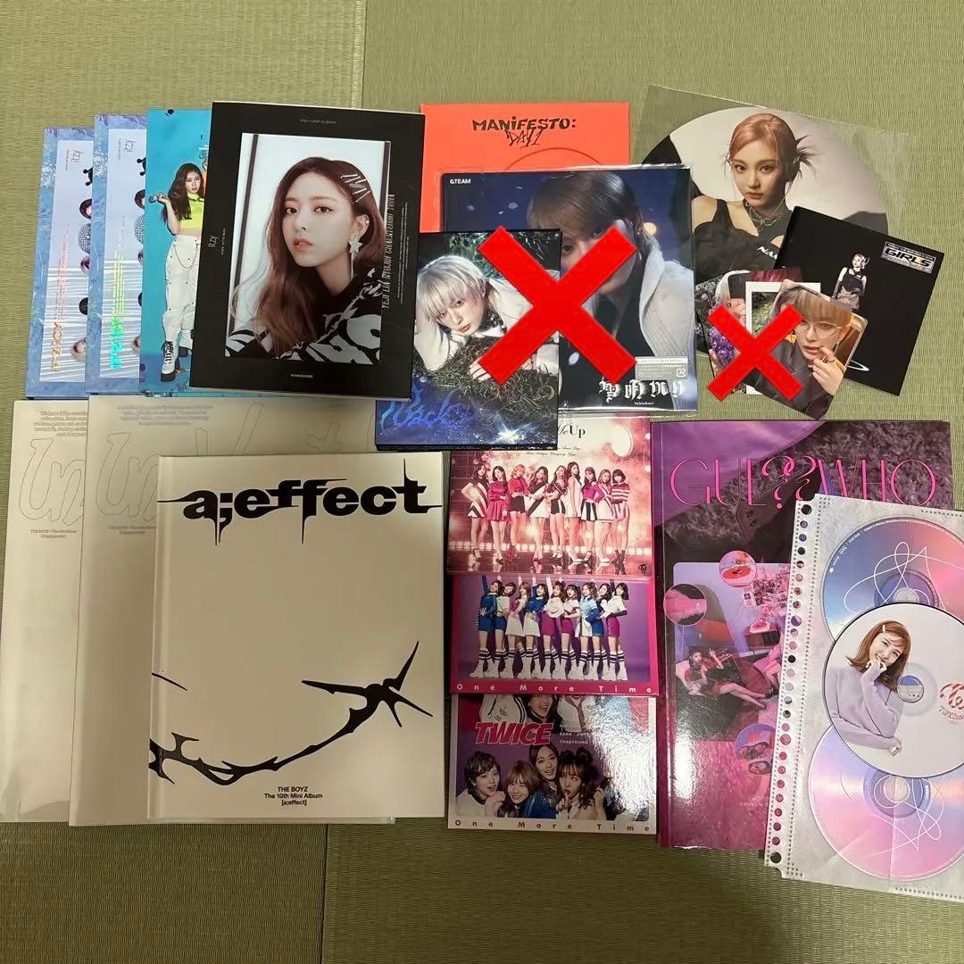 kpop アルバム cd まとめ売り トレカ 特典 twice bts itzy - メルカリ