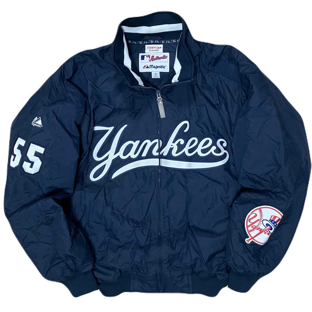 ヤンキース 松井モデル Majestic MLB スタジャン ジャケット M - メルカリ
