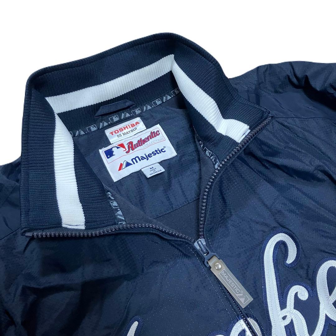 ヤンキース 松井モデル Majestic MLB スタジャン ジャケット M - メルカリ