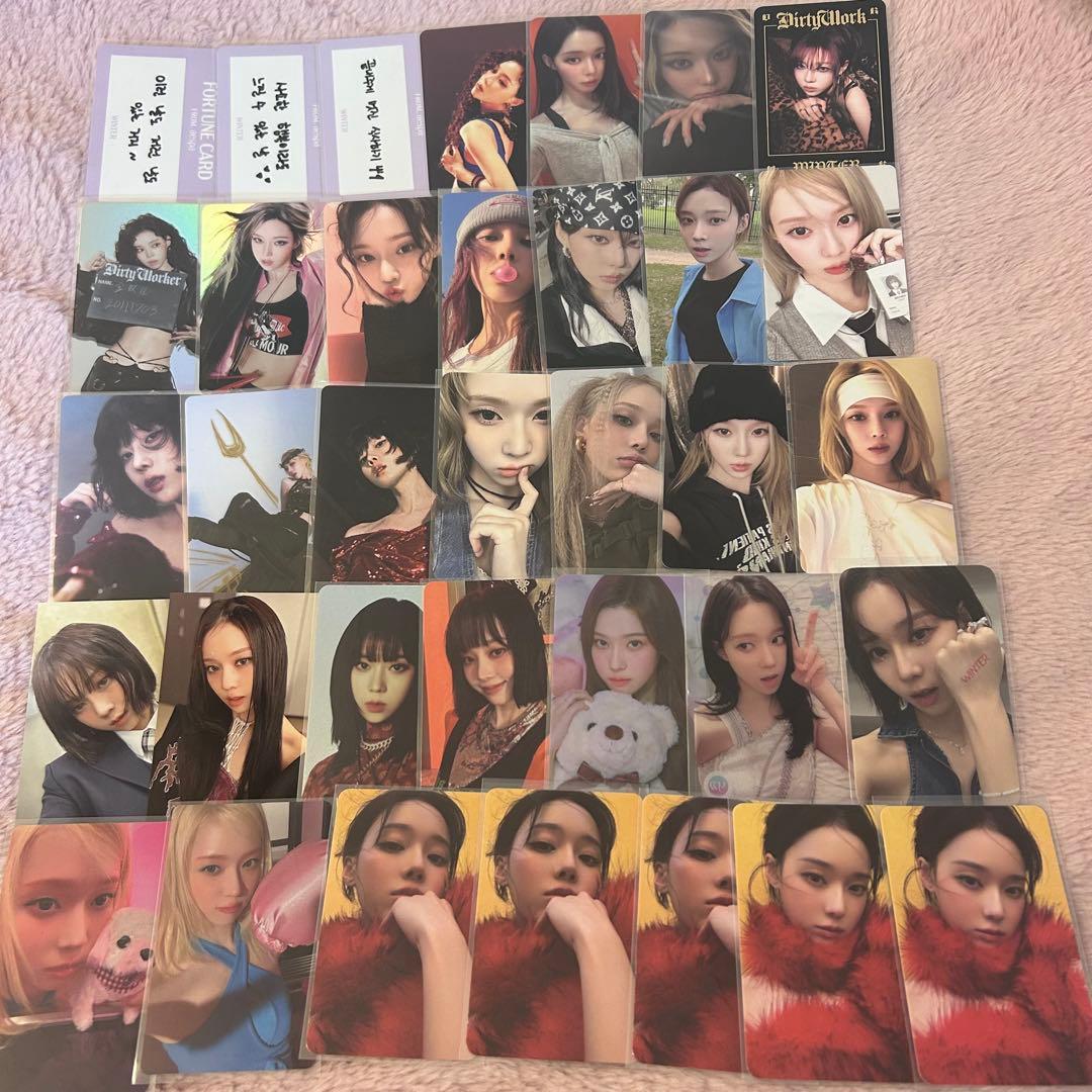 aespa ウィンター トレカ まとめ売り - メルカリ