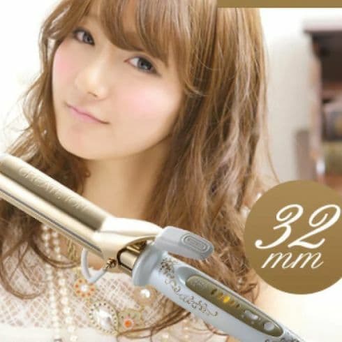 ヘアアイロン CREATEION 32mm Amazon | クレイツ(Create) ヘアアイロン グレイスカール ポータブル