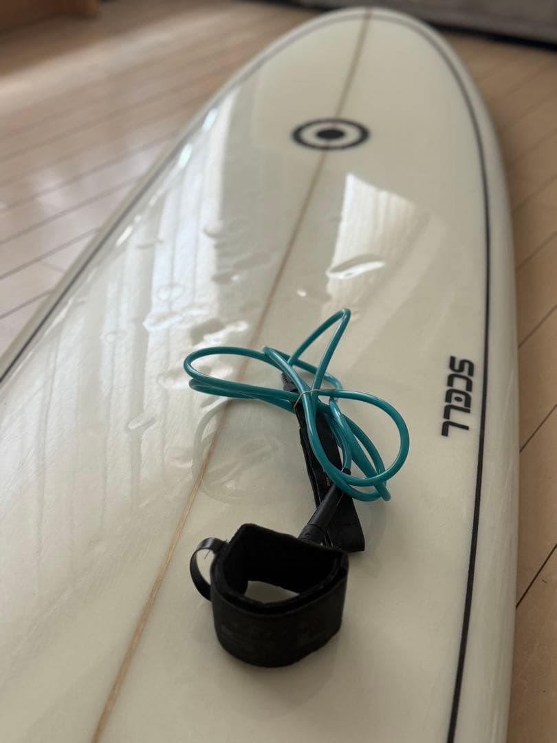 美品★ 7.4ft ミッドレングス　ハードケース　フィン付き【引き取り限定】