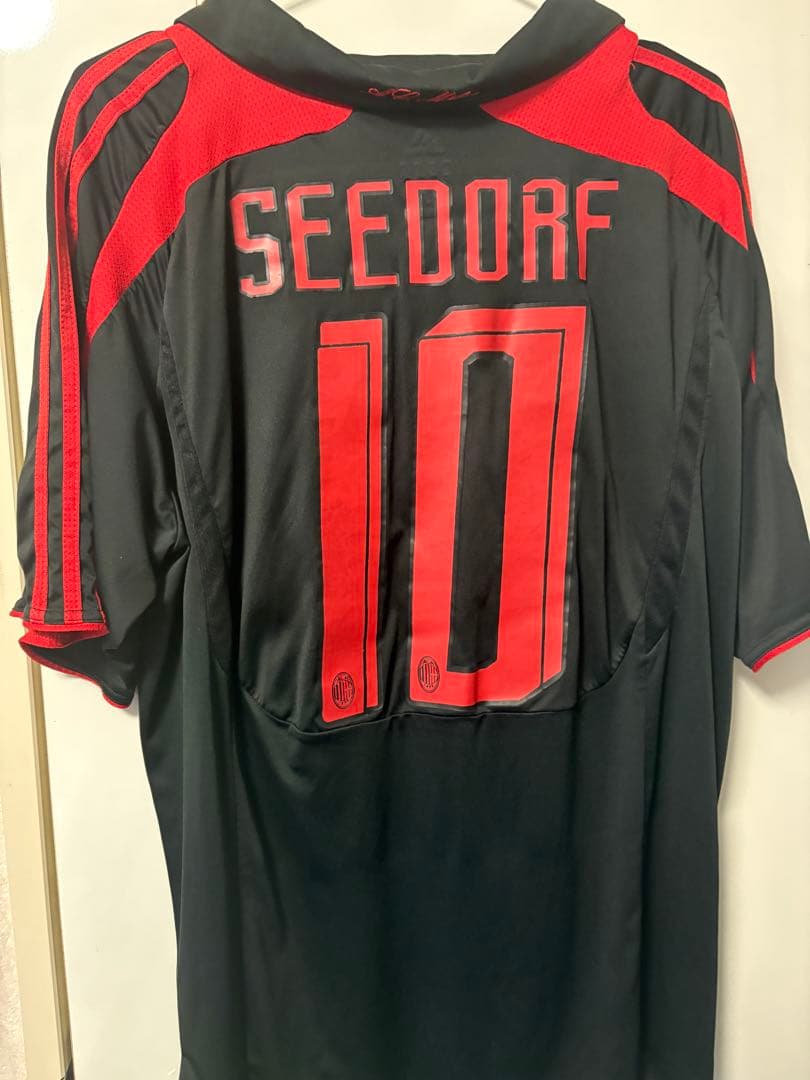 ACミラン adidas 長袖ユニフォーム 4XO新品 #10セードルフ0708 - メルカリ