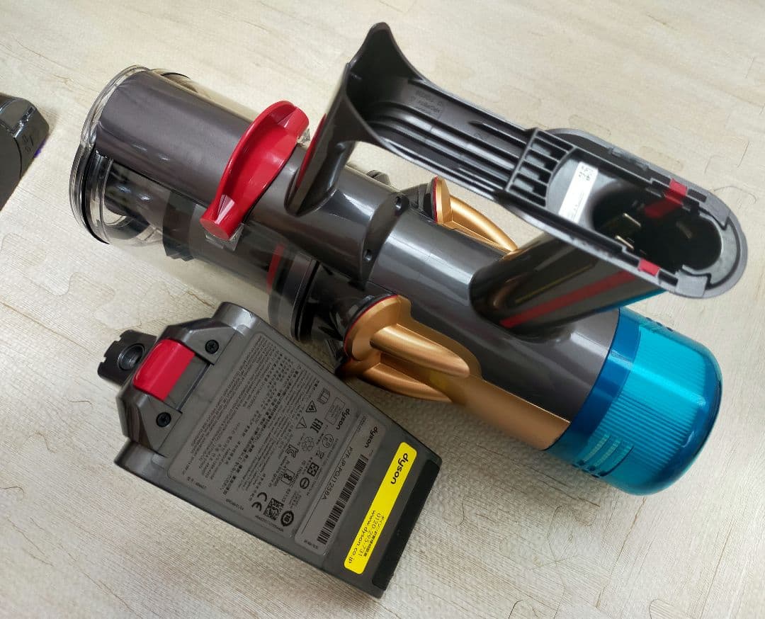 分解洗浄】ダイソン V12 Detect SV20 イエローゴールド